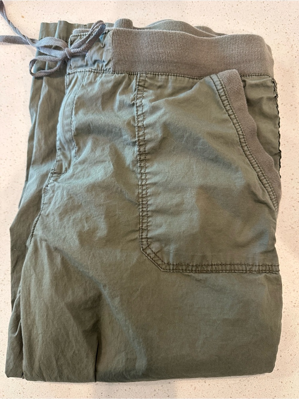 Khakis & Company Olive Green Jogger Pants